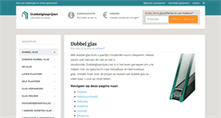 Desktop Screenshot of dubbelglasprijzen.net